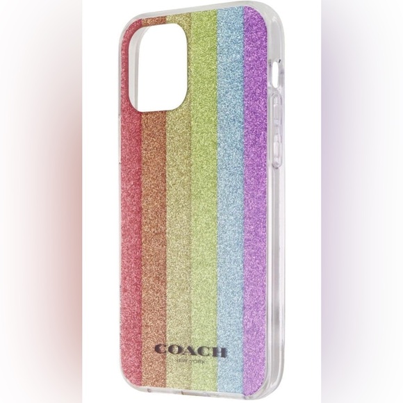 iPhone 12 Pro Max Coach Rainbow Pride Phone Case NEW - Picture 5 of 6